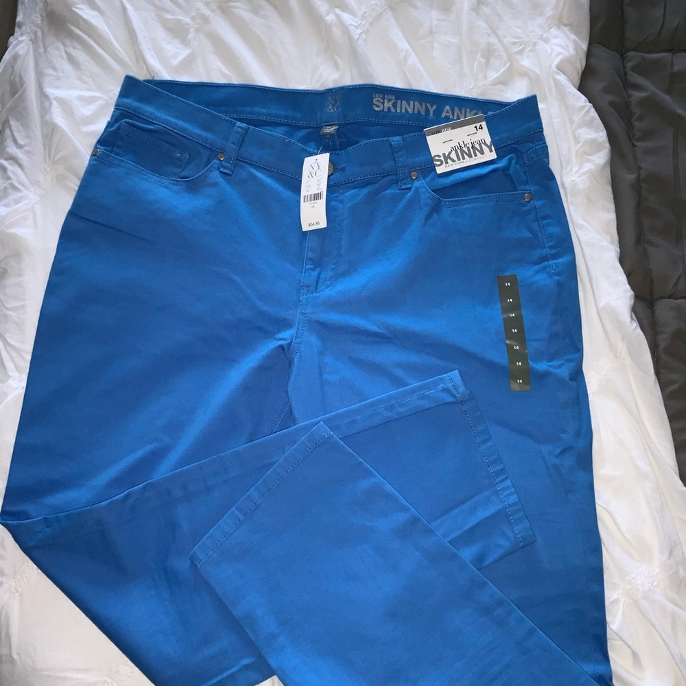 Skinny ankle NY&C pants